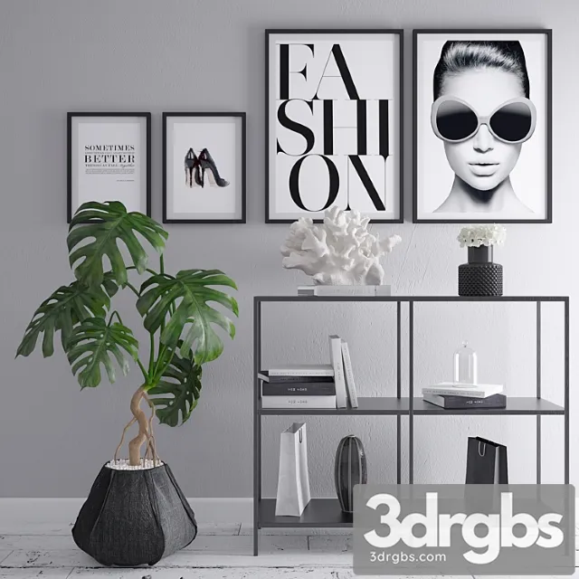 Decoration set 7 3D Model Download Decoration set 7 3D Model Download