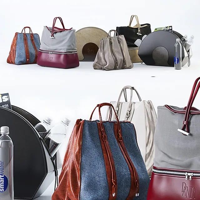 decoration – set of bags – Dandy Bag 3D Model