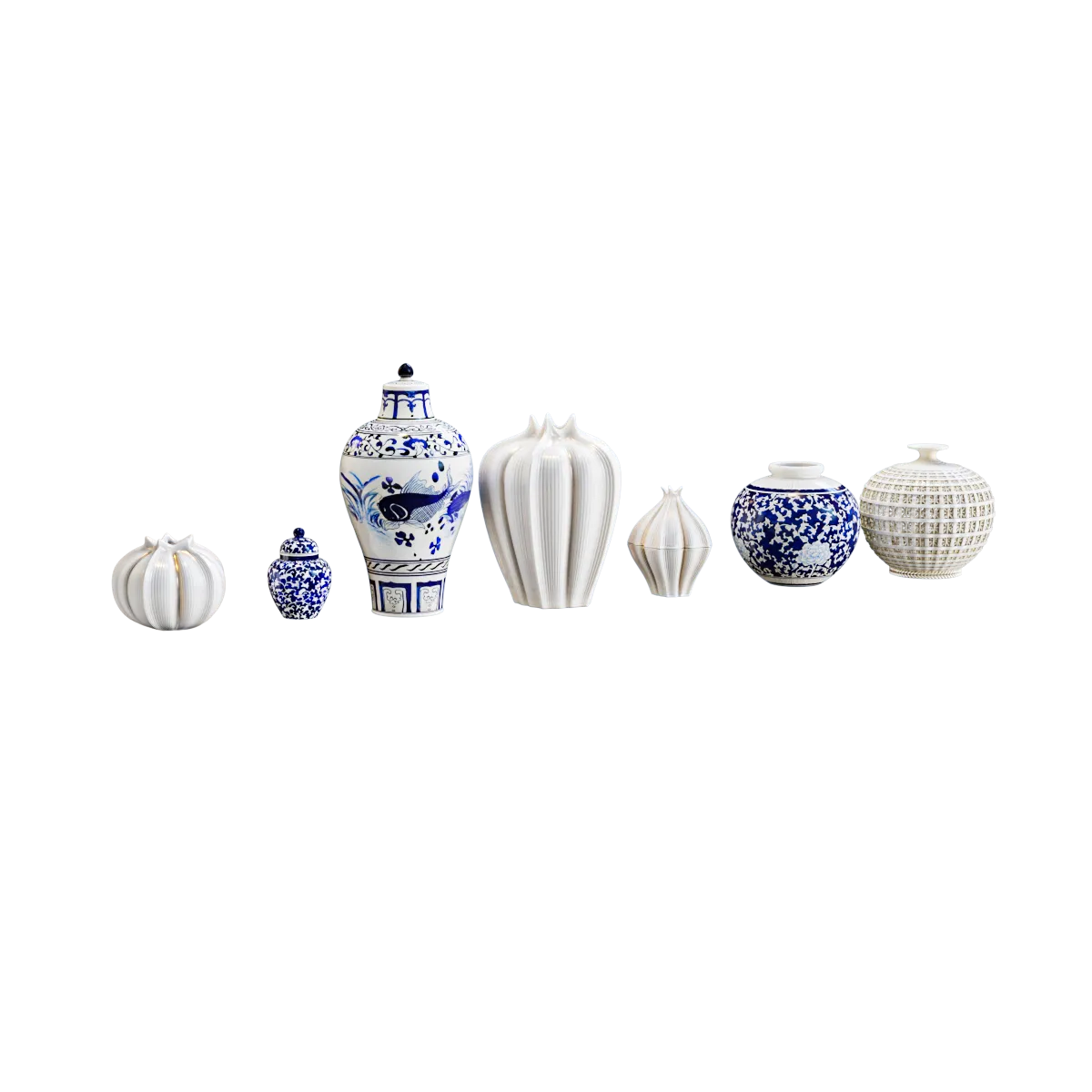 decoration – Set of decorative  vases 3D Model