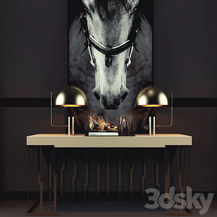 Decoration set01 3D Model