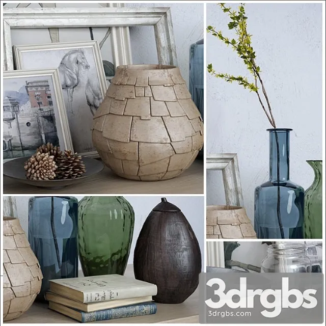 Decoration set_2 3D Model Download