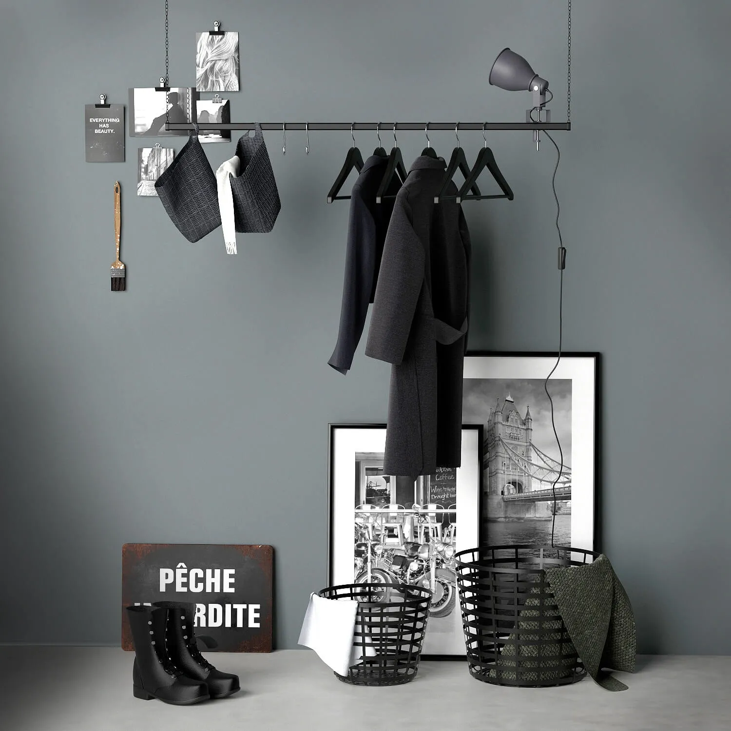 decoration – Set_of_clothes_1 3D Model