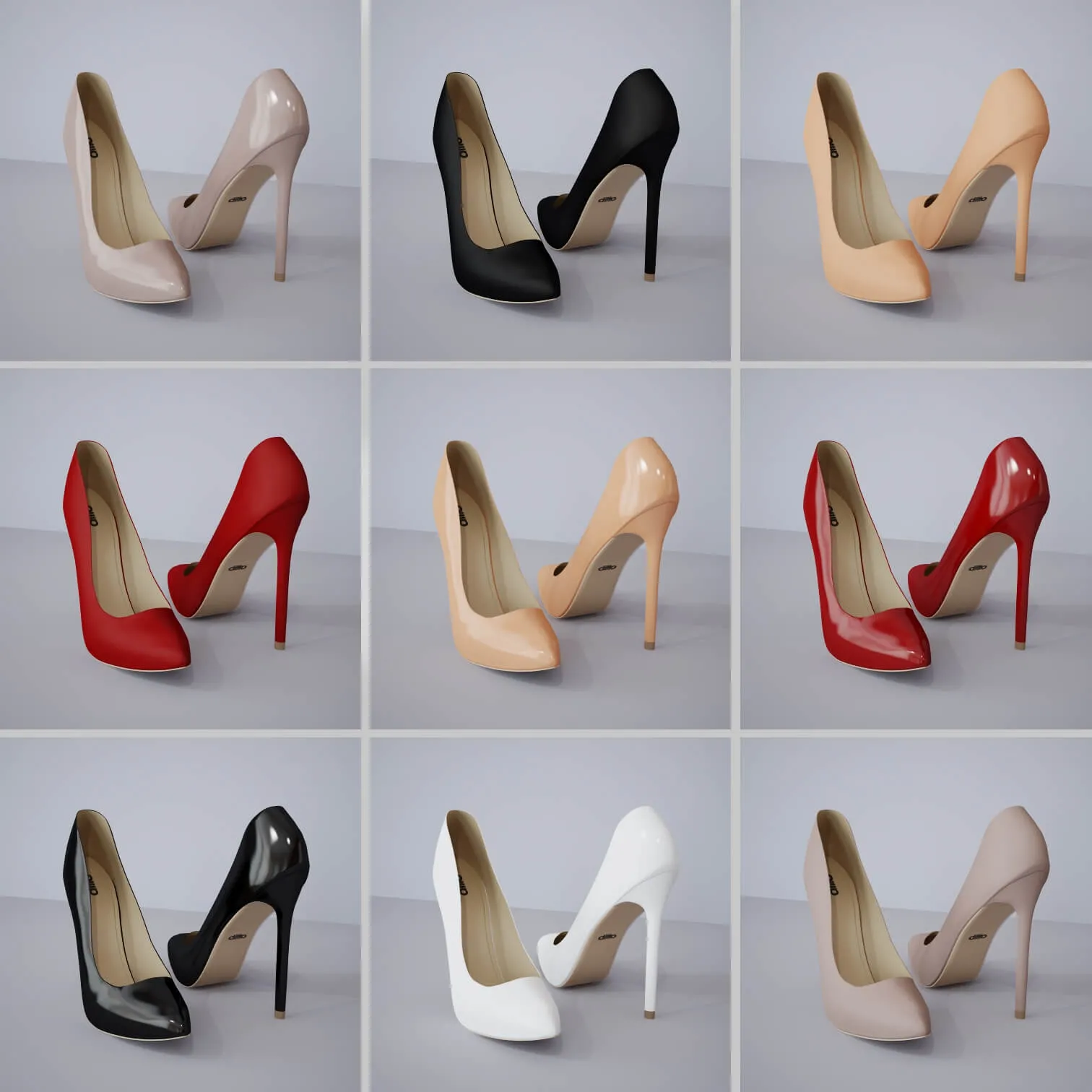decoration – Shoes for women Ditto 3D Model