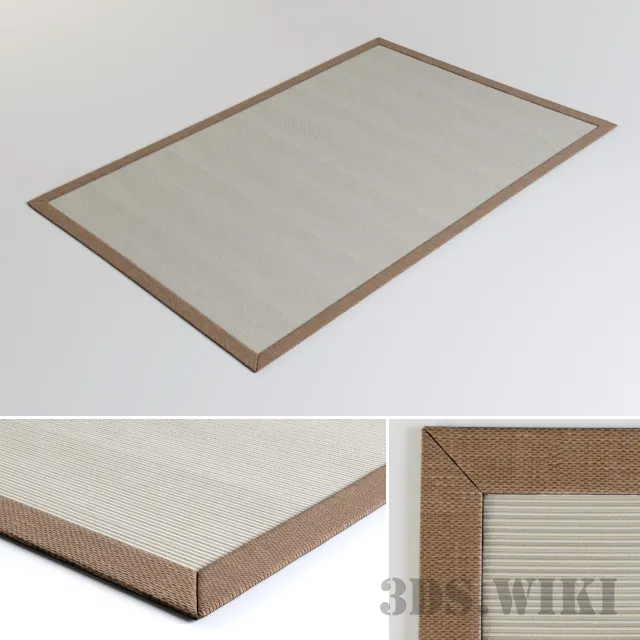 decoration – Simple carpet 3D Model decoration – Simple carpet 3D Model