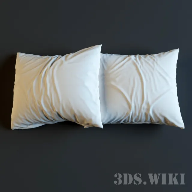 decoration – Simple quality pillows 3D Model decoration – Simple quality pillows 3D Model