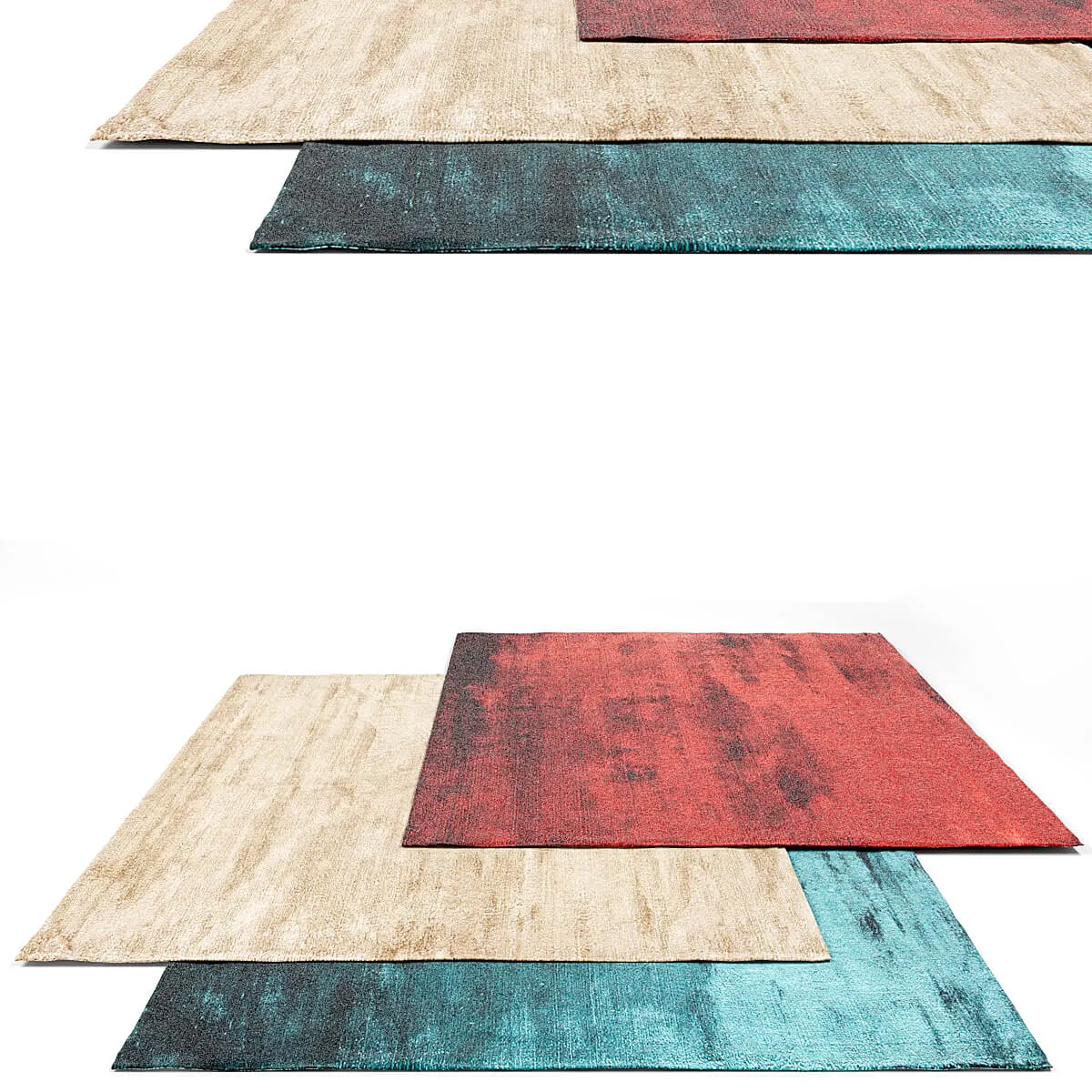 decoration – Sirecom Aura rug set 2 3D Model decoration – Sirecom Aura rug set 2 3D Model