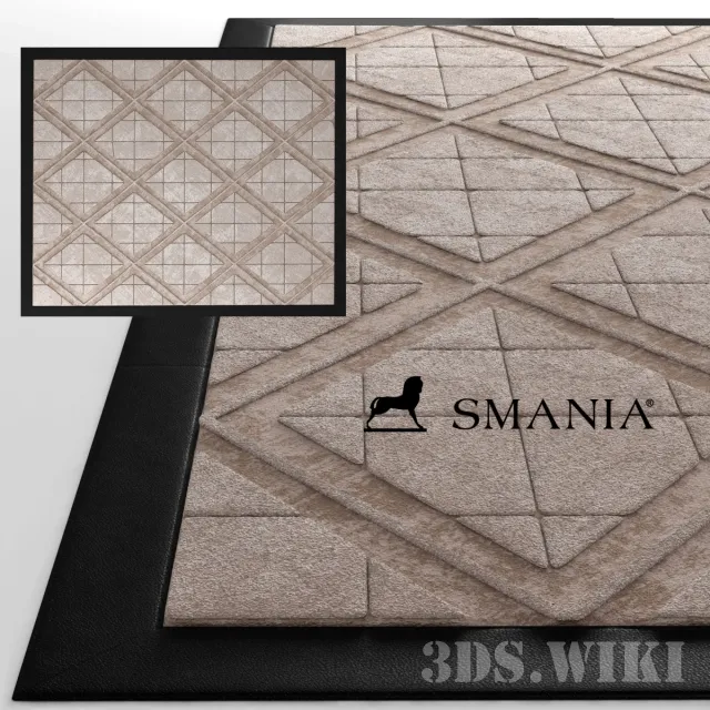 decoration – Smania carpet 3D Model decoration – Smania carpet 3D Model