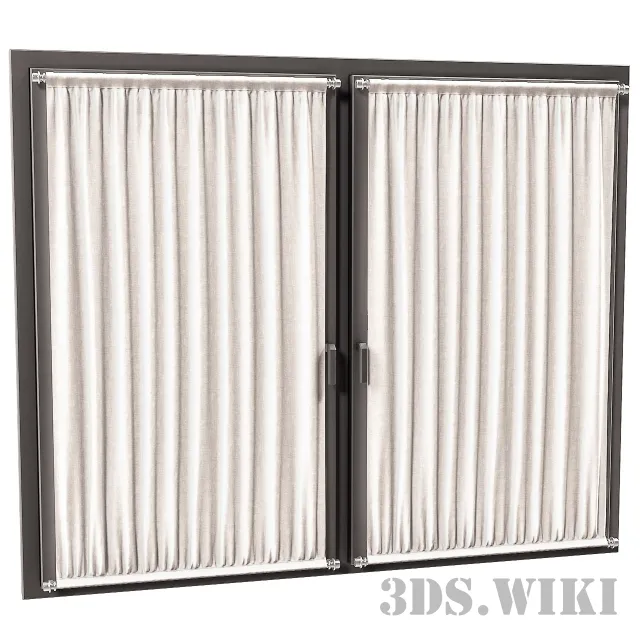 decoration – Sorry curtains to fit your window 3D Model decoration – Sorry curtains to fit your window 3D Model