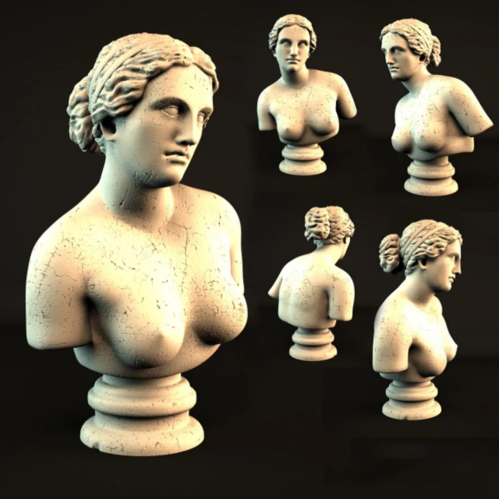 decoration – Statue of Aphrodite 3D Model