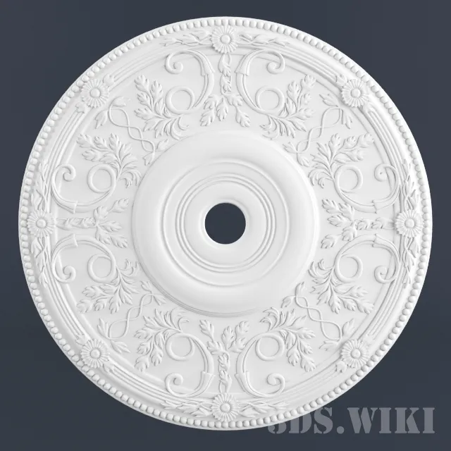 decoration – Stucco molding Peterhof r 216 3D Model decoration – Stucco molding Peterhof r 216 3D Model