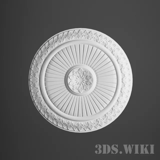decoration – Stucco Torus Style 358 3D Model decoration – Stucco Torus Style 358 3D Model