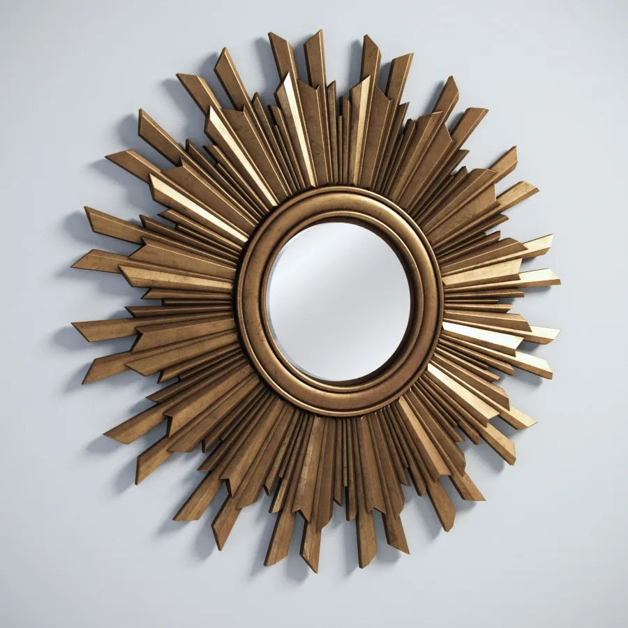 decoration – Sun Mirror 901.014-DBG 3D Model