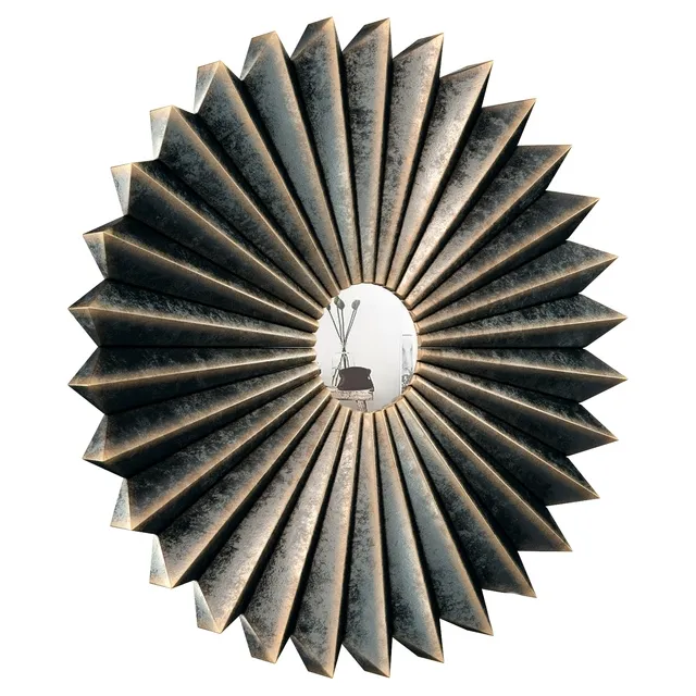decoration – Sun-shaped mirror  Eichholtz Cosmos 112 3D Model