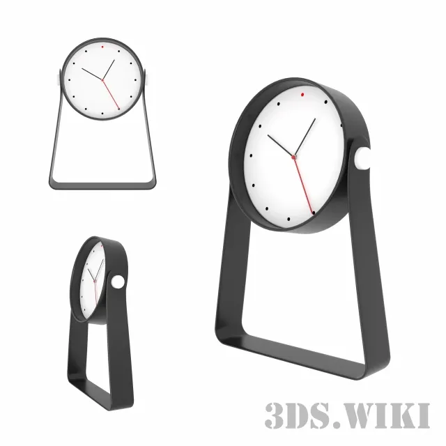 decoration – Table clock GNISSLA IKEA 3D Model