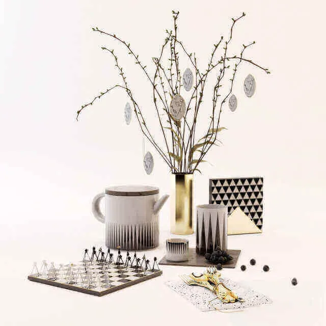 decoration – Table Set 3D Model