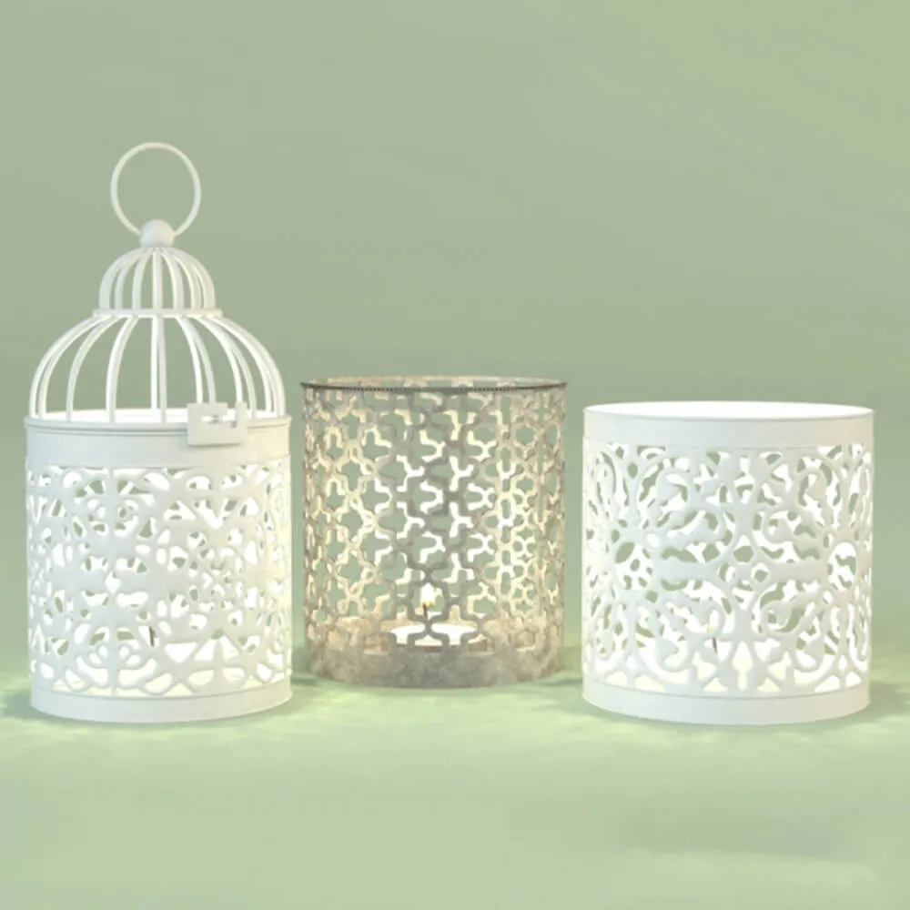 decoration – Tealights – Decoration Zara Home 3D Model