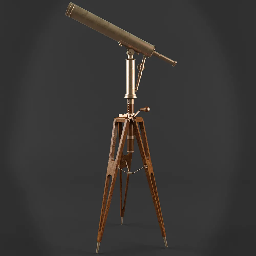 decoration – Telescope 3D Model