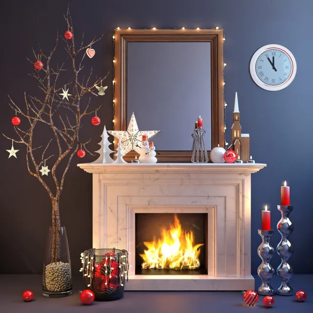 decoration – The Christmas Set 3D Model