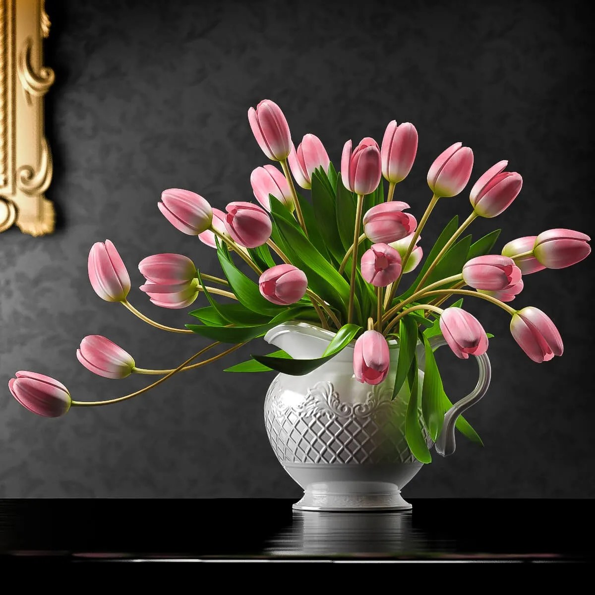 decoration – Tulip 6 3D Model decoration – Tulip 6 3D Model
