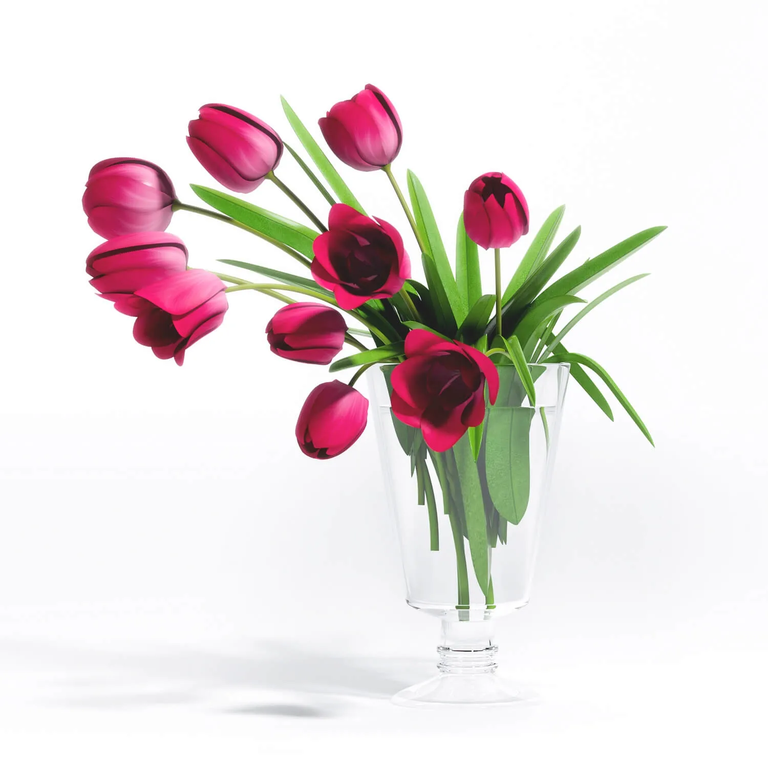 decoration – Tulip Flower – 5 3D Model decoration – Tulip Flower – 5 3D Model