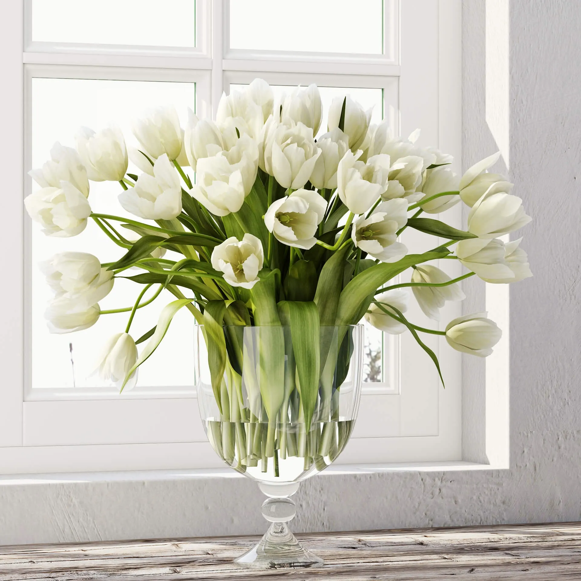 decoration – Tulips 3 1 3D Model decoration – Tulips 3 1 3D Model