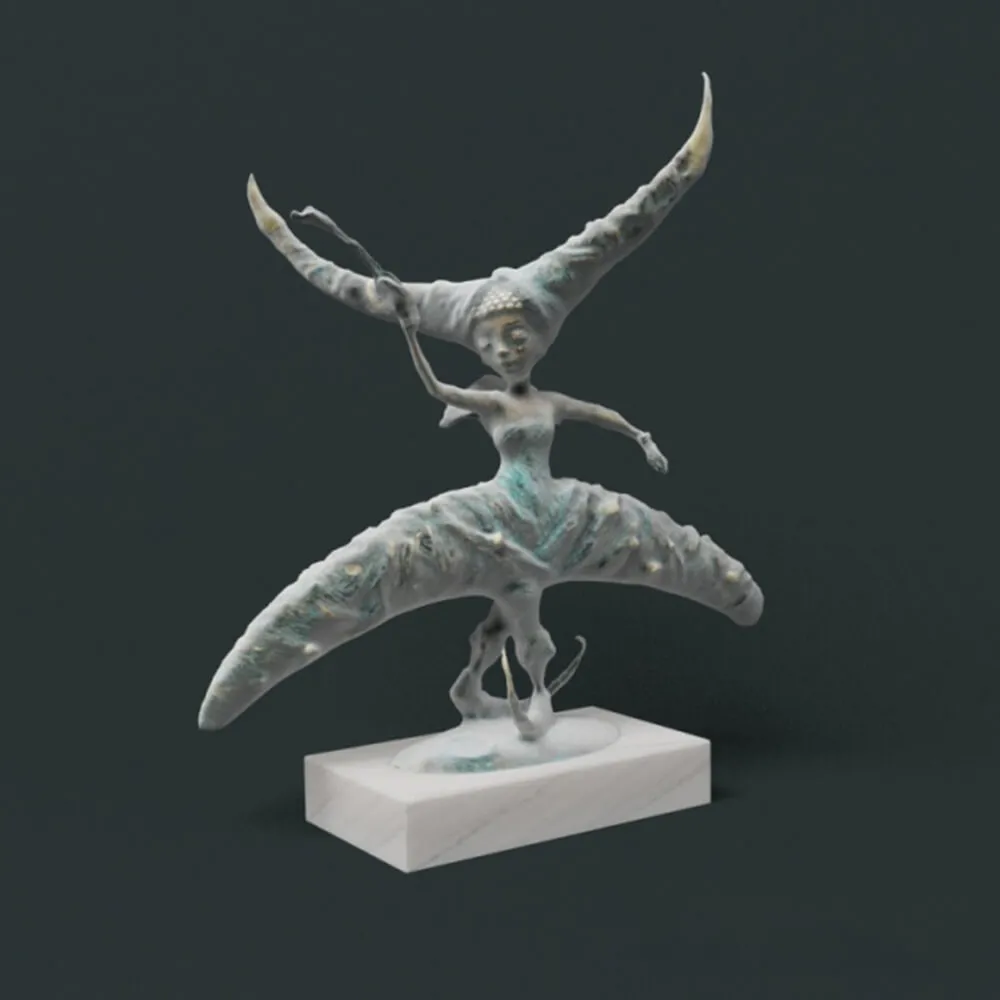 decoration – Unearthly creature figure 3D Model