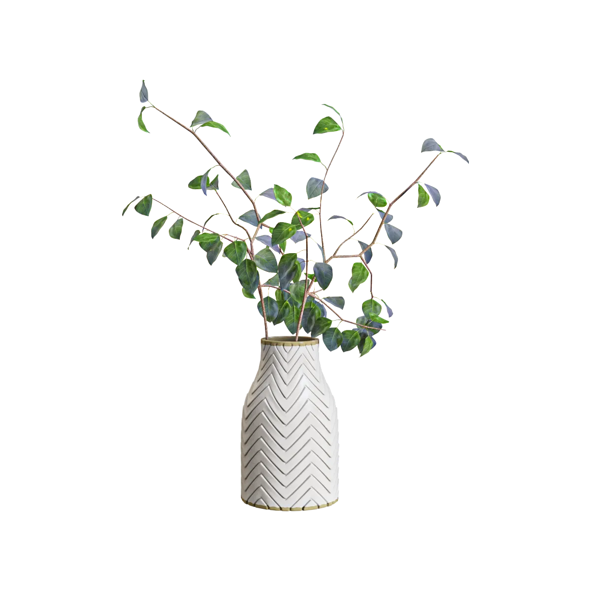 decoration – Vase of plants 3D Model