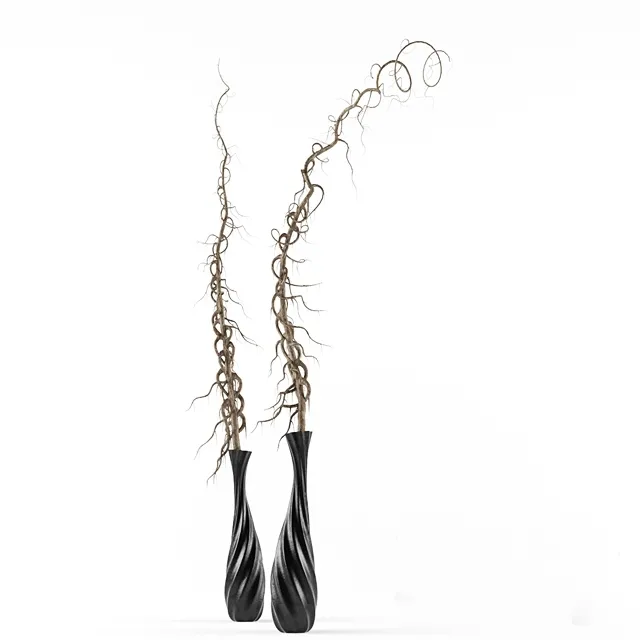 decoration – Vase Wave 3D Model