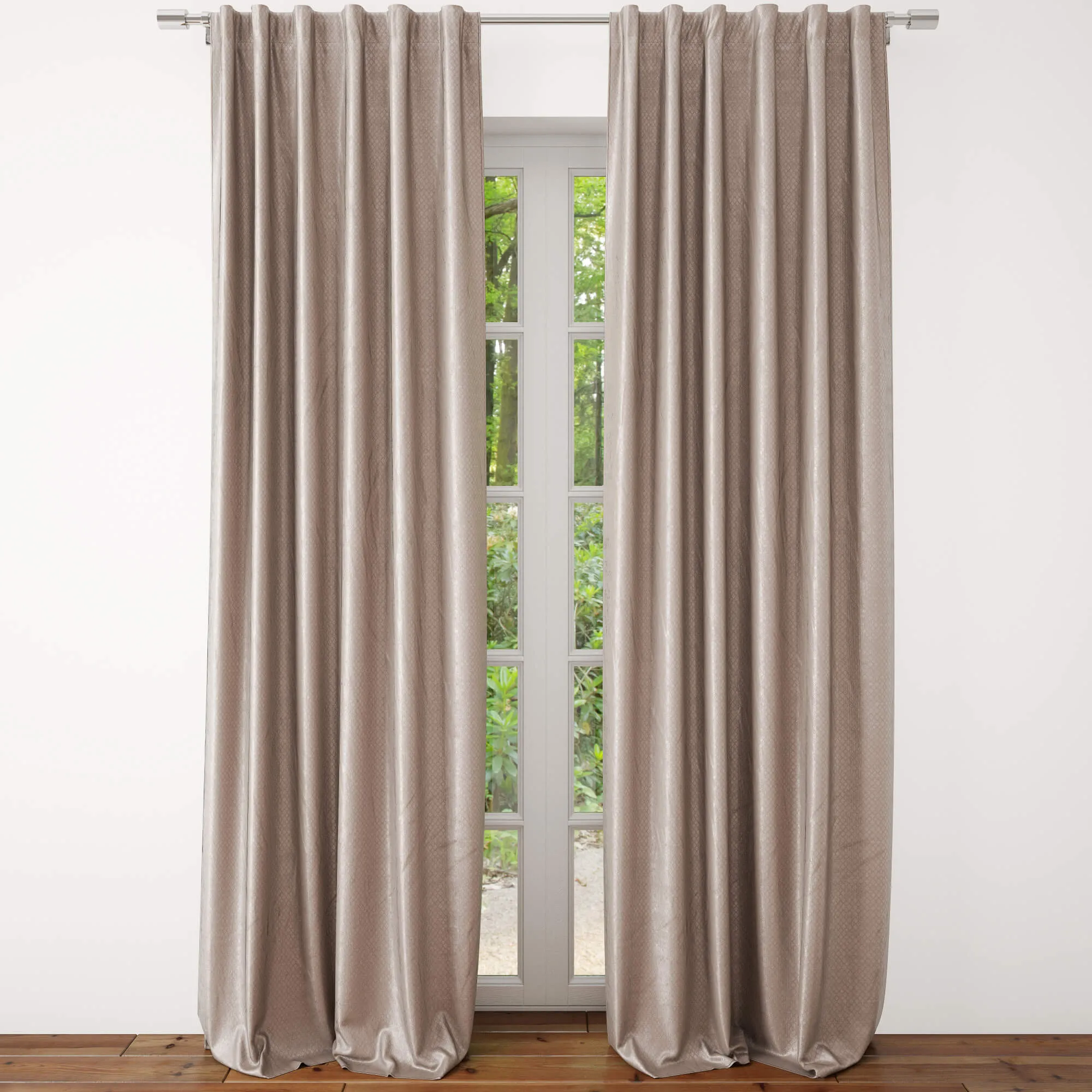 decoration – Velvet curtain Gold-West Elm 3D Model decoration – Velvet curtain Gold-West Elm 3D Model