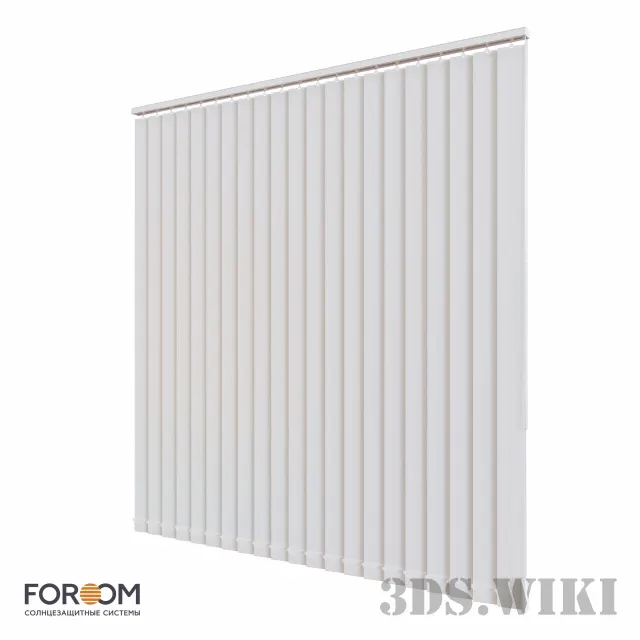 decoration – Vertical blinds V-FORM 3D Model decoration – Vertical blinds V-FORM 3D Model