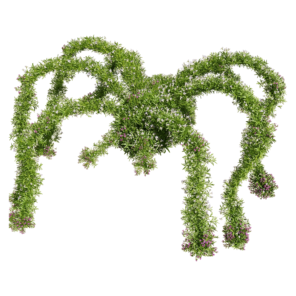 decoration – Viola tricolor 12 3D Model decoration – Viola tricolor 12 3D Model