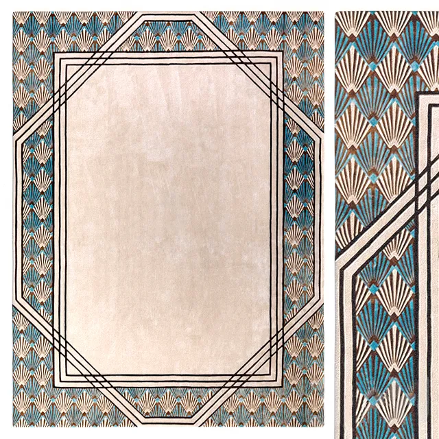 decoration – Visionnaire Home Arabele rug 08 3D Model decoration – Visionnaire Home Arabele rug 08 3D Model