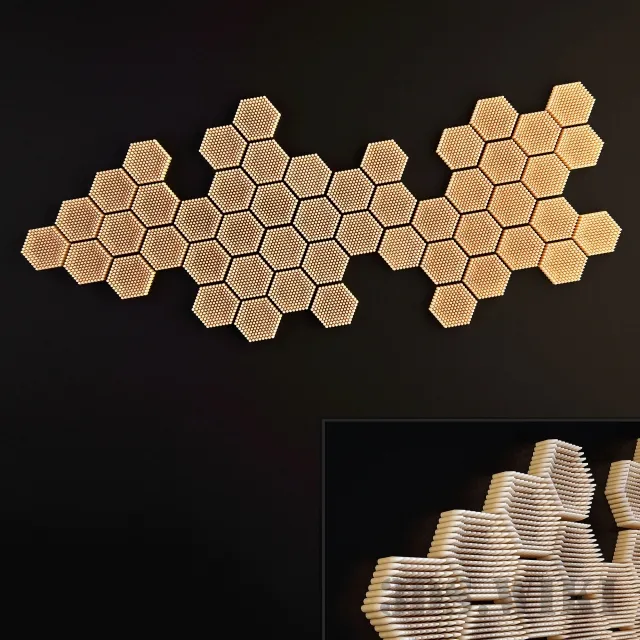 decoration – Wall decor Gerry Ant Kypselides 3D Model decoration – Wall decor Gerry Ant Kypselides 3D Model