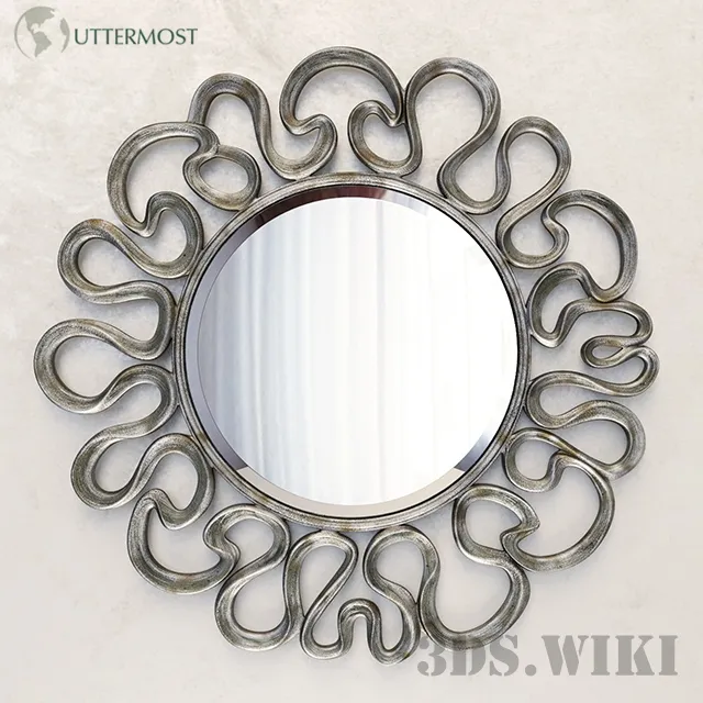 decoration – Wall mirror Aeneas 3D Model