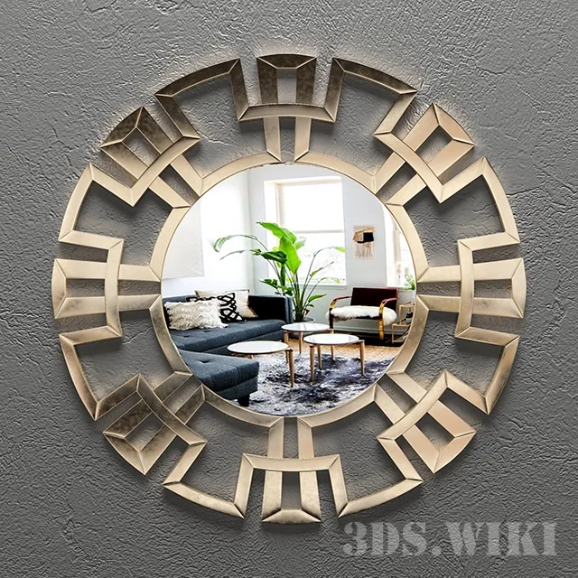 decoration – Wall Mirror Rainforest Italy Transparent 3D Model