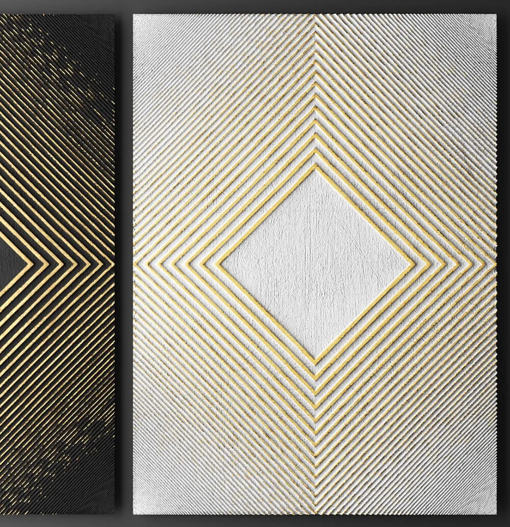 decoration – Wall panel 8 3D Model