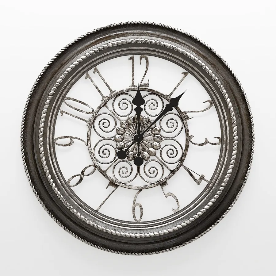 decoration – Wall Quartz Clock Hoff 2 3D Model