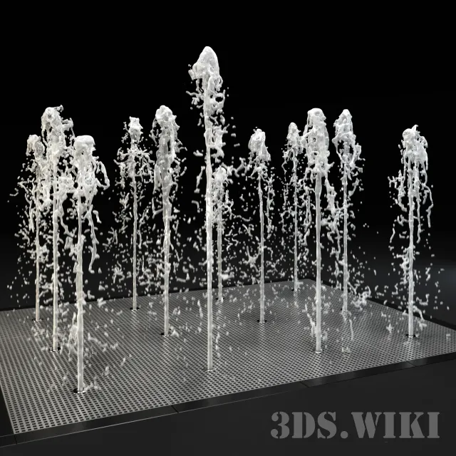 decoration – Water fountain 3D Model decoration – Water fountain 3D Model