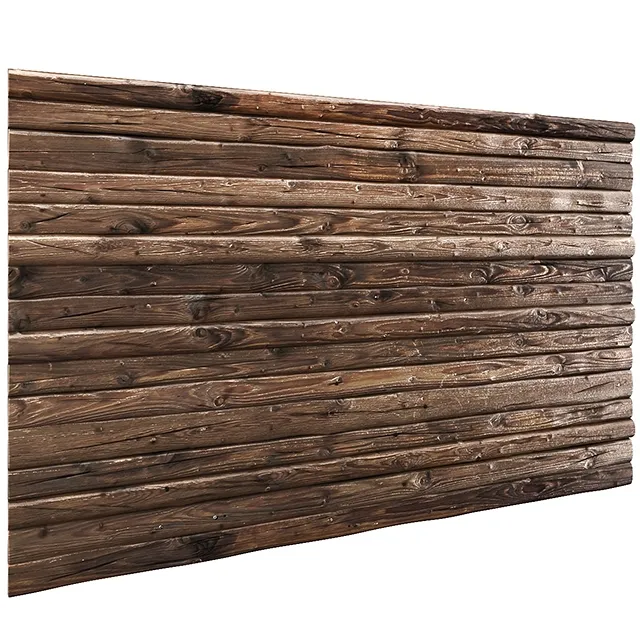 decoration – Wooden Wall 1 3D Model