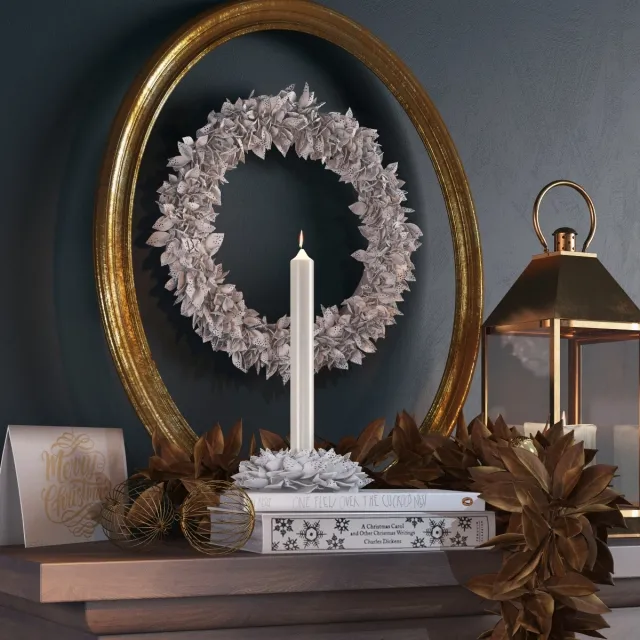 decoration – Zara Home Christmas set 3D Model