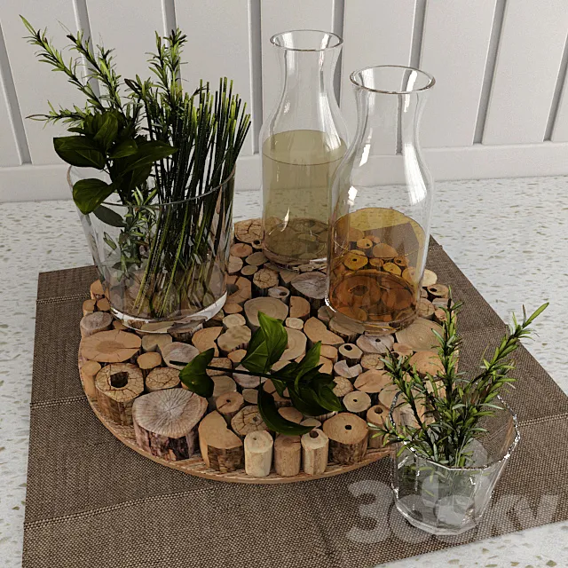 decorations for the kitchen 3D Model