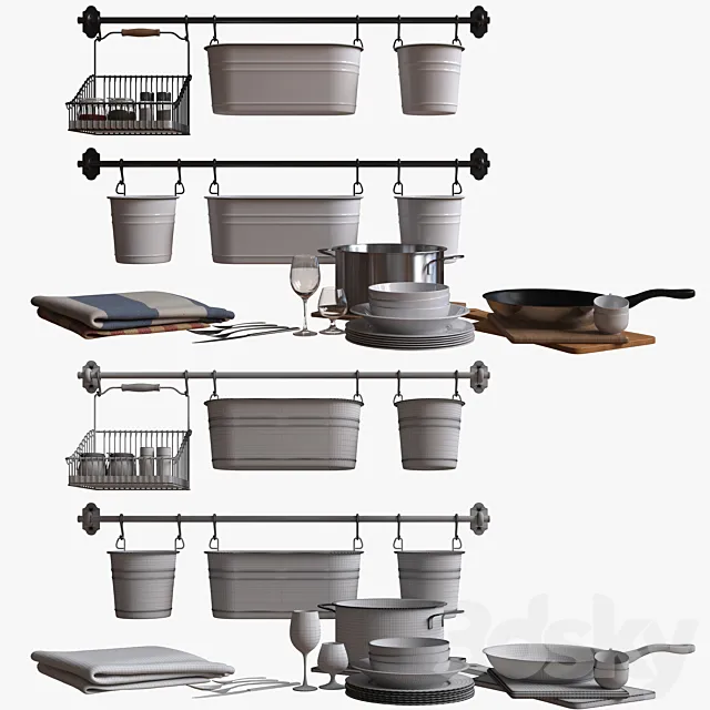 Decorations kitchen 3DModel