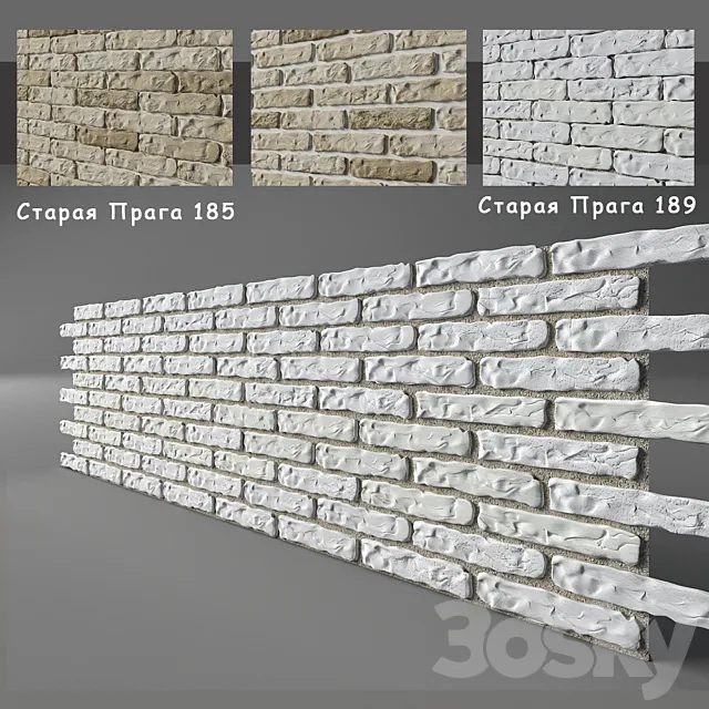 Decorative brick 3D Model Decorative brick 3D Model