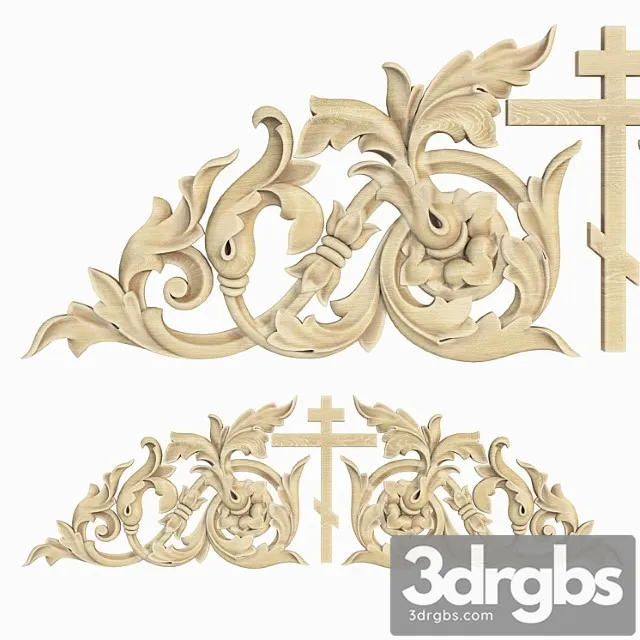 Decorative carved trim Decorative carved trim