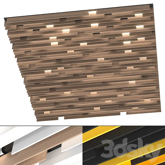 Decorative ceiling 004. 3D Model Decorative ceiling 004. 3D Model