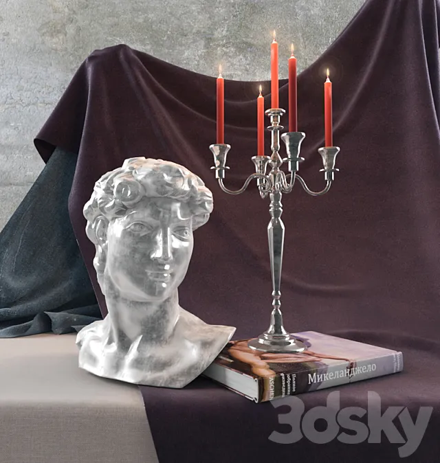 Decorative composition KARE 3D Model Decorative composition KARE 3D Model