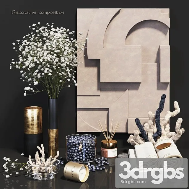 Decorative composition – wildflowers