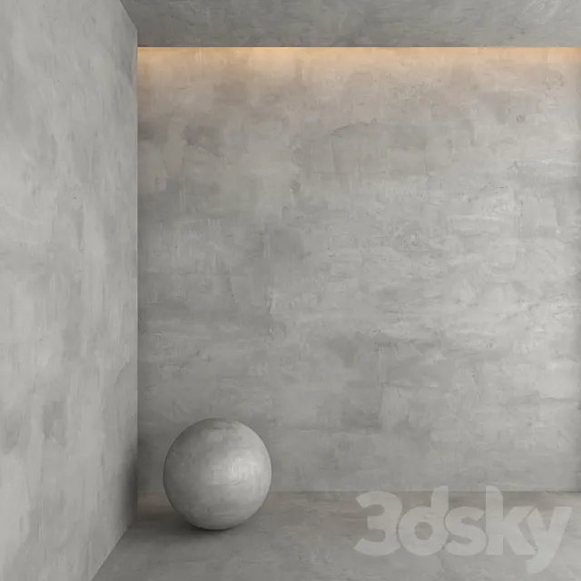 Decorative concrete 28 3D Model