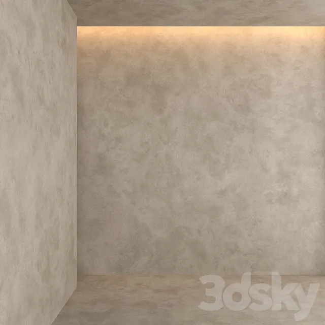 Decorative concrete 9 3D Model