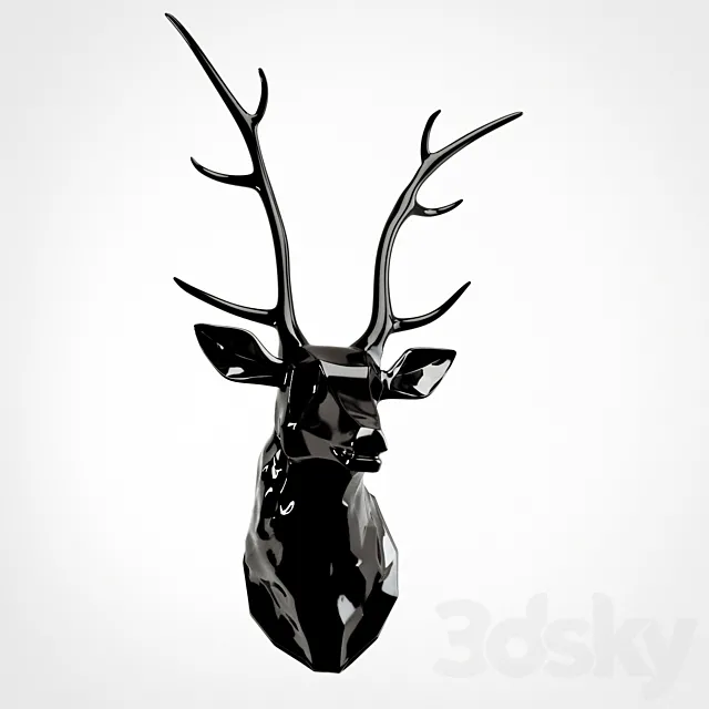 Decorative deer head Cosmorelax 3DModel